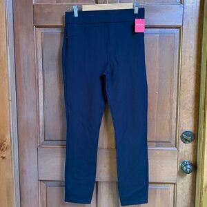 NWT SPANX Classic Black Black Ponte Ankle Length Leggings Size Medium